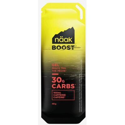 Gel énergétique Näak Boost Energy caféine saveur abricot (12 unités de 40 g) - Publicité Gel énergétique Näak Boost Energy caféine saveur abricot (12 unités de 40 g) - Publicité