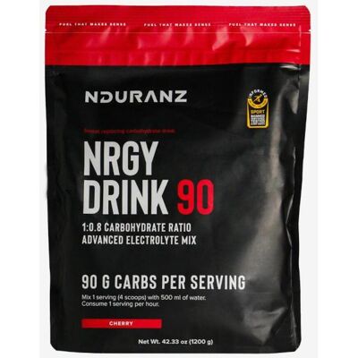 Boisson énergétique Nduranz Nrgy Drink 90 saveur cerise 1200 g - Publicité Boisson énergétique Nduranz Nrgy Drink 90 saveur cerise 1200 g - Publicité