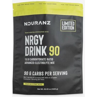 Boisson énergétique Nduranz Nrgy Drink 90 saveur poire 1200 g - Publicité Boisson énergétique Nduranz Nrgy Drink 90 saveur poire 1200 g - Publicité