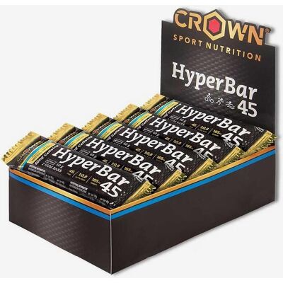 Crown Sport Nutrition HyperBar 45 - Caféine, Neutre - Barre Énergétique - Publicité Crown Sport Nutrition HyperBar 45 - Caféine, Neutre - Barre Énergétique - Publicité