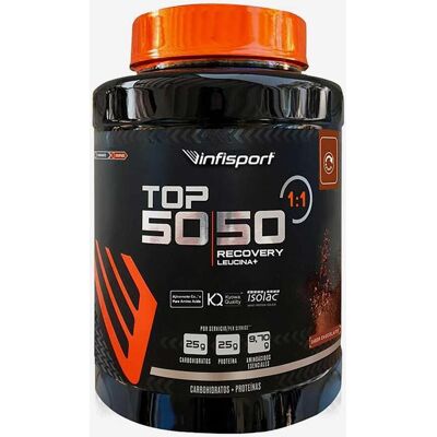 Infisport Top 50/50 Recovery Leucina+ Chocolat 1,2kg - Complément sportif - Publicité Infisport Top 50/50 Recovery Leucina+ Chocolat 1,2kg - Complément sportif - Publicité