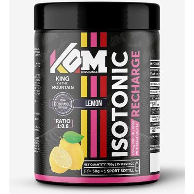 KOM Nutrition Endurance Boisson isotonic citron - Hydratation sportive - Publicité KOM Nutrition Endurance Boisson isotonic citron - Hydratation sportive - Publicité