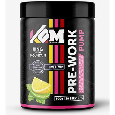 KOM Nutrition Endurance Citron Pré-travail - Complément pré-entraînement - Publicité KOM Nutrition Endurance Citron Pré-travail - Complément pré-entraînement - Publicité