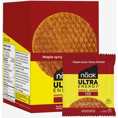 Gaufres Näak Ultra Energy saveur érable - Snack - Publicité Gaufres Näak Ultra Energy saveur érable - Snack - Publicité