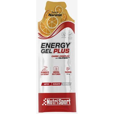 NutriSport Energy Plus Gel Énergétique Orange - Gel énergétique - Publicité NutriSport Energy Plus Gel Énergétique Orange - Gel énergétique - Publicité