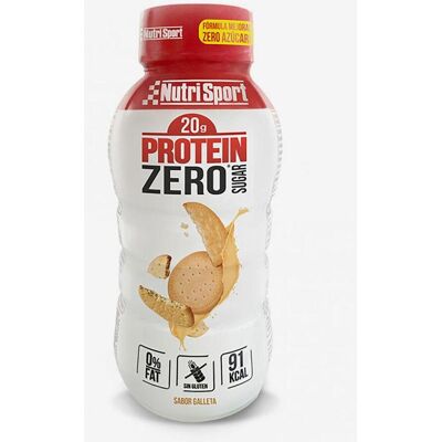 Nutrisport Protein Zero Shake Galleta - Shake protéiné - Publicité Nutrisport Protein Zero Shake Galleta - Shake protéiné - Publicité