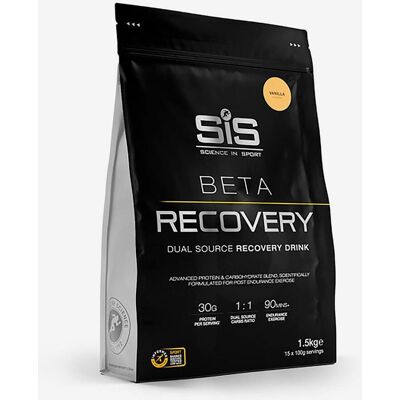 SIS Beta Fuel Recovery saveur vanille douce 500 g - Publicité SIS Beta Fuel Recovery saveur vanille douce 500 g - Publicité
