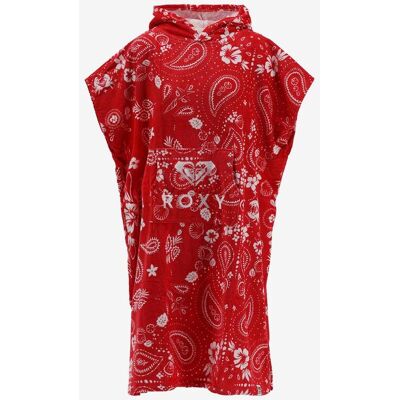 Poncho Roxy Stay Magical Printed rouge blanc femme - Publicité Poncho Roxy Stay Magical Printed rouge blanc femme - Publicité