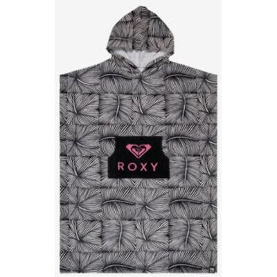 Poncho Roxy Pro Surf noir blanc femme - Publicité Poncho Roxy Pro Surf noir blanc femme - Publicité