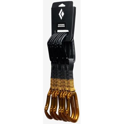 Black Diamond Pack 6 dégaines Diamond Hotforge Quickpack 12 cm noir doré - Publicité Black Diamond Pack 6 dégaines Diamond Hotforge Quickpack 12 cm noir doré - Publicité
