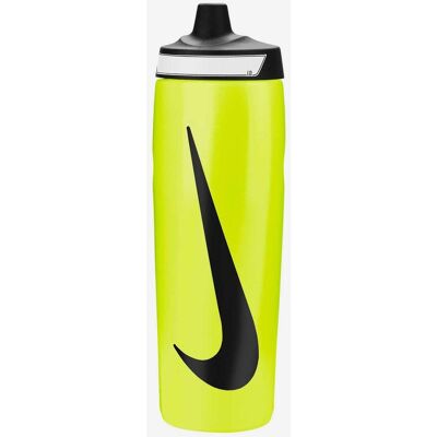 Bidon Nike Refuel Grip 24 oz jaune noir - Publicité Bidon Nike Refuel Grip 24 oz jaune noir - Publicité