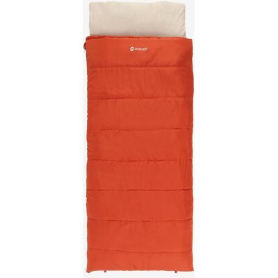 Sac de couchage Outwell Contour Lux Dual Season +3C / +15C fermeture éclair droite rouge fraise - Publicité Sac de couchage Outwell Contour Lux Dual Season +3C / +15C fermeture éclair droite rouge fraise - Publicité