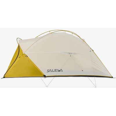 Tente Salewa Litetrek Pro II blanc jaune - Publicité Tente Salewa Litetrek Pro II blanc jaune - Publicité
