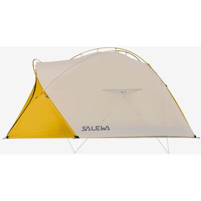 Tente Salewa Litetrek Pro III blanc jaune - Publicité Tente Salewa Litetrek Pro III blanc jaune - Publicité
