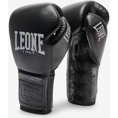 Gants Leone 1947 The Greatest 14oz noir blanc - Publicité Gants Leone 1947 The Greatest 14oz noir blanc - Publicité