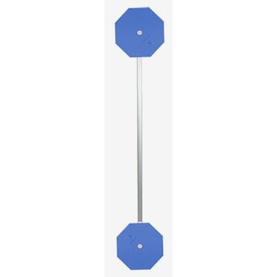 Jeu d'haltères Leisis avec poignée en aluminium bleu - Publicité Jeu d'haltères Leisis avec poignée en aluminium bleu - Publicité