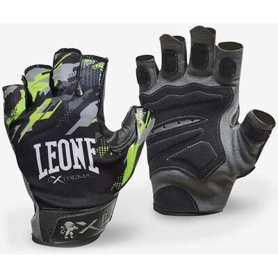 Gants Leone 1947 Lifter noir gris vert - XXS - Publicité Gants Leone 1947 Lifter noir gris vert - XXS - Publicité
