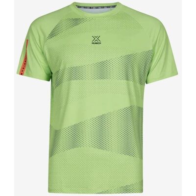 T-shirt manches courtes Munich Padel Smash vert citron vert - S - Publicité T-shirt manches courtes Munich Padel Smash vert citron vert - S - Publicité