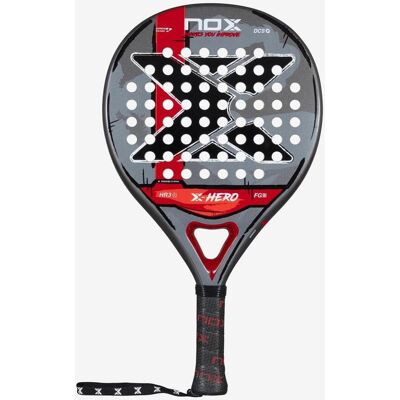 Raquette de padel Nox X-Hero Red 2026 - Publicité Raquette de padel Nox X-Hero Red 2026 - Publicité