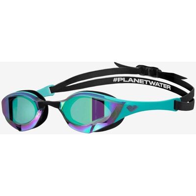 Lunettes de natation Arena Cobra Edge bleu noir avec verres miroir lilas bleu - Publicité Lunettes de natation Arena Cobra Edge bleu noir avec verres miroir lilas bleu - Publicité