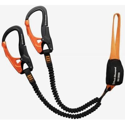 Set dissipateur via ferrata Black Diamond Iron Cruiser noir orange feu - Publicité Set dissipateur via ferrata Black Diamond Iron Cruiser noir orange feu - Publicité