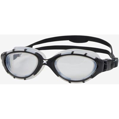 MARES Lunettes de natation Zoggs Predator Flex noir blanc avec verres transparents - Publicité MARES Lunettes de natation Zoggs Predator Flex noir blanc avec verres transparents - Publicité