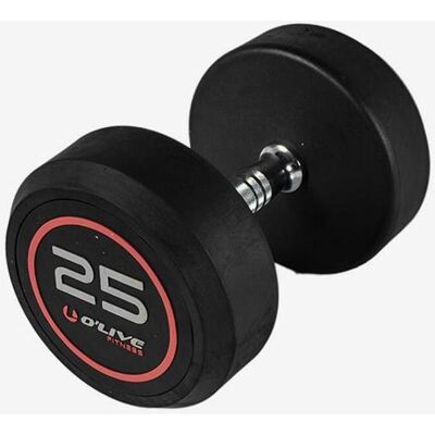 Olive Haltère O'LIVE Pro-Style 25 kg noir - Publicité Olive Haltère O'LIVE Pro-Style 25 kg noir - Publicité