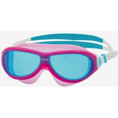 Lunettes de natation Zoggs Phantom Junior Mask bleu rouge - Publicité Lunettes de natation Zoggs Phantom Junior Mask bleu rouge - Publicité