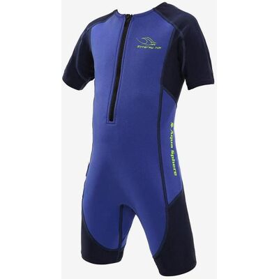 Combinaison en Néoprène Aqua Sphere - UV - Bleu/Navy - 1 An - Publicité Combinaison en Néoprène Aqua Sphere - UV - Bleu/Navy - 1 An - Publicité