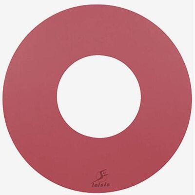Disque flottant Leisis 100 x 3 avec trou central 45 cm rouge - Publicité Disque flottant Leisis 100 x 3 avec trou central 45 cm rouge - Publicité