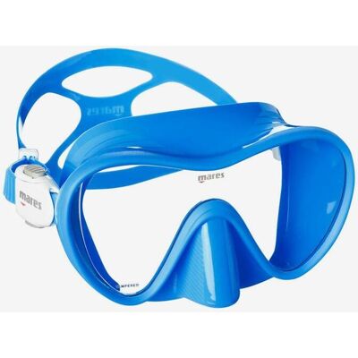 Masque de plongée Mares Tropical bleu avec verres transparents - Publicité Masque de plongée Mares Tropical bleu avec verres transparents - Publicité