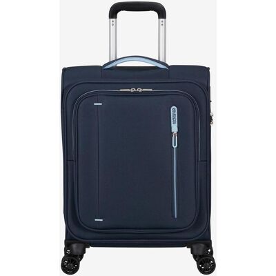 Valise American Tourister Cloudrider Spinner 35L bleu marine - Publicité Valise American Tourister Cloudrider Spinner 35L bleu marine - Publicité