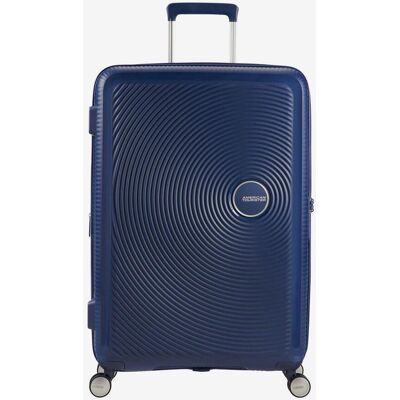Valise American Tourister Soundbox Spinner 71L bleu marine - Publicité Valise American Tourister Soundbox Spinner 71L bleu marine - Publicité
