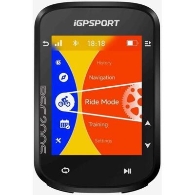 iGPSPORT Compteur vélo iGSPORT BSC200S noir - Publicité iGPSPORT Compteur vélo iGSPORT BSC200S noir - Publicité