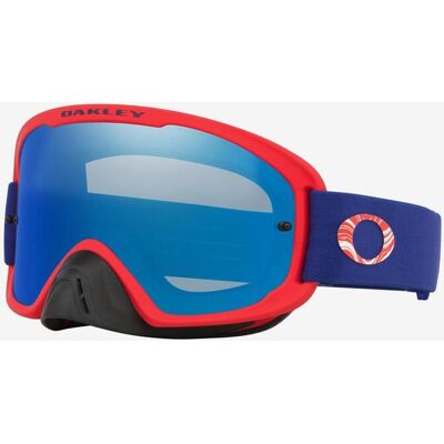 Masque Oakley O-Frame 2.0 PRO MX Team Red avec lentille Black Ice Iridium - Publicité Masque Oakley O-Frame 2.0 PRO MX Team Red avec lentille Black Ice Iridium - Publicité