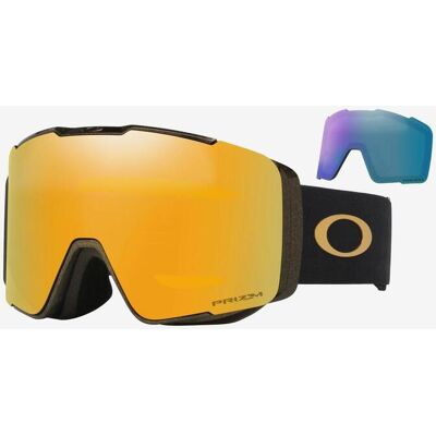 Masque Oakley Line Miner Pro L 50e Anniversaire avec lentille Prizm Snow 24K Iridium + Prizm Snow Iced Iridium - Publicité Masque Oakley Line Miner Pro L 50e Anniversaire avec lentille Prizm Snow 24K Iridium + Prizm Snow Iced Iridium - Publicité