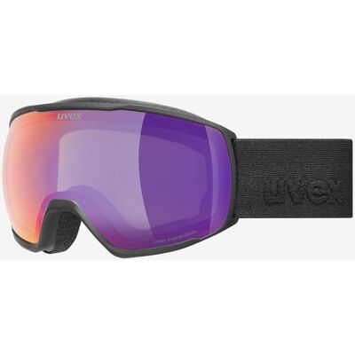 Masque Uvex Victorious FM noir mat avec écran miroir Mirror Ruby - Publicité Masque Uvex Victorious FM noir mat avec écran miroir Mirror Ruby - Publicité