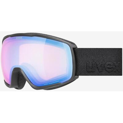 Masque Uvex Victorious S FM noir mat avec écran miroir Mirror Blue - Publicité Masque Uvex Victorious S FM noir mat avec écran miroir Mirror Blue - Publicité