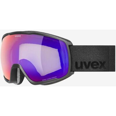 Masque Uvex Victorious S CV noir mat avec verre miroir Mirror Blue - Publicité Masque Uvex Victorious S CV noir mat avec verre miroir Mirror Blue - Publicité