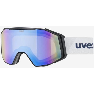 Masque Uvex Gravity FM noir mat avec lentille miroir bleu - Publicité Masque Uvex Gravity FM noir mat avec lentille miroir bleu - Publicité