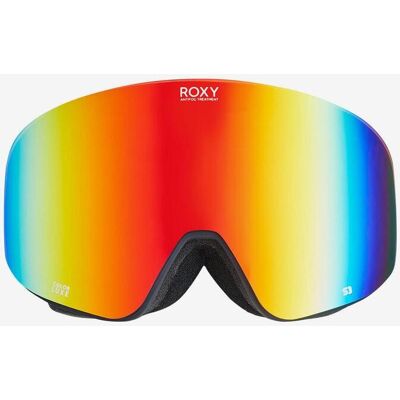 Masque Roxy Feelin avec verre miroir rouge bleu femme - Publicité Masque Roxy Feelin avec verre miroir rouge bleu femme - Publicité