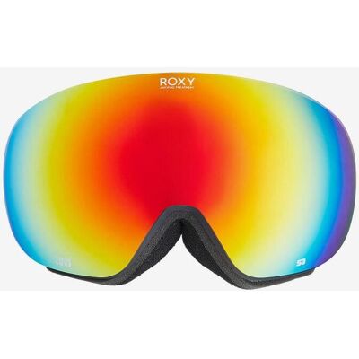 Masque Roxy Popscreen avec lentille miroir rouge bleu femme - Publicité Masque Roxy Popscreen avec lentille miroir rouge bleu femme - Publicité