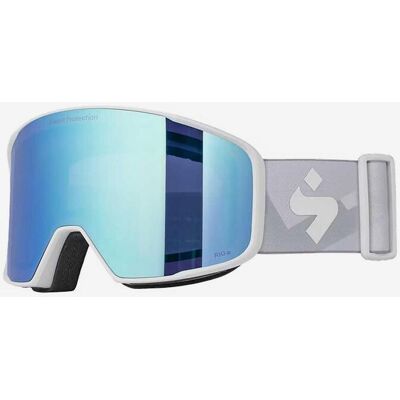 Lunettes de Ski Sweet Protection Boondock RIG Reflect - Aquamarine - Satin White - Publicité Lunettes de Ski Sweet Protection Boondock RIG Reflect - Aquamarine - Satin White - Publicité