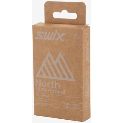 Swix 100N North Natural Cire - Cire de ski - Écologique - Publicité Swix 100N North Natural Cire - Cire de ski - Écologique - Publicité
