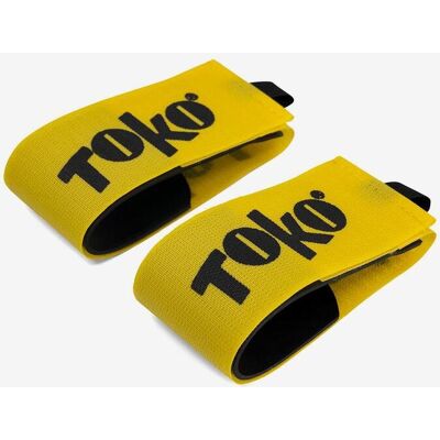 Ruban pour skis Toko Ski Alpine jaune noir (paire) - Publicité Ruban pour skis Toko Ski Alpine jaune noir (paire) - Publicité