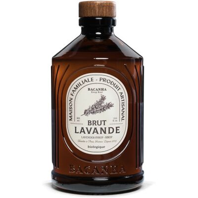 Sirop de lavande brut artisanal bacanha certifié biologique 40cl - Publicité Sirop de lavande brut artisanal bacanha certifié biologique 40cl - Publicité