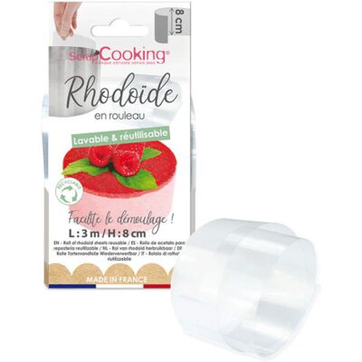 Ruban de rhodoïde scrapcooking h 8cm x 3m - Publicité Ruban de rhodoïde scrapcooking h 8cm x 3m - Publicité