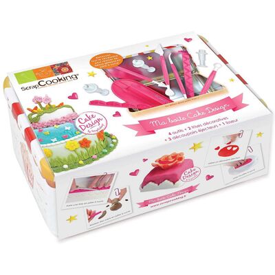 Coffret cake design scrapcooking 10 pièces - Publicité Coffret cake design scrapcooking 10 pièces - Publicité