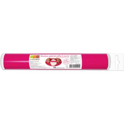 Rouleau pour pâte à sucre scrapcooking 16cm - Publicité Rouleau pour pâte à sucre scrapcooking 16cm - Publicité