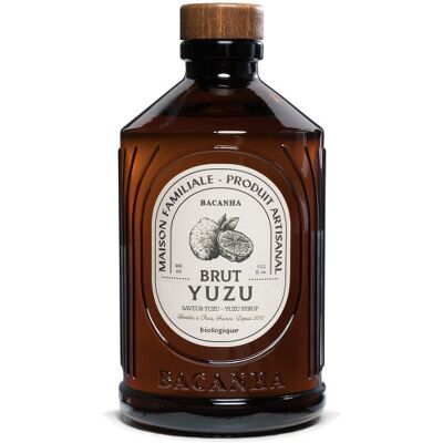 Sirop de yuzu brut artisanal bacanha certifié biologique 40cl - Publicité Sirop de yuzu brut artisanal bacanha certifié biologique 40cl - Publicité